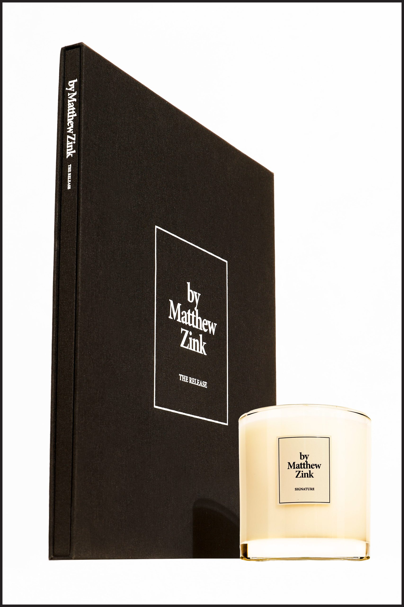 by Matthew Zink - Book + Candle Gift Set