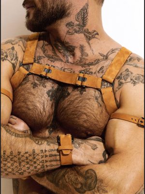 Leather Chest Harness